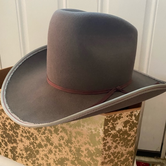 Vintage Beaver Brand Hats Custom Cowboy 